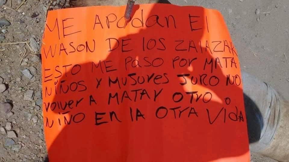 1. Hombre es ejecutado y mutilado por ajuste de cuentas