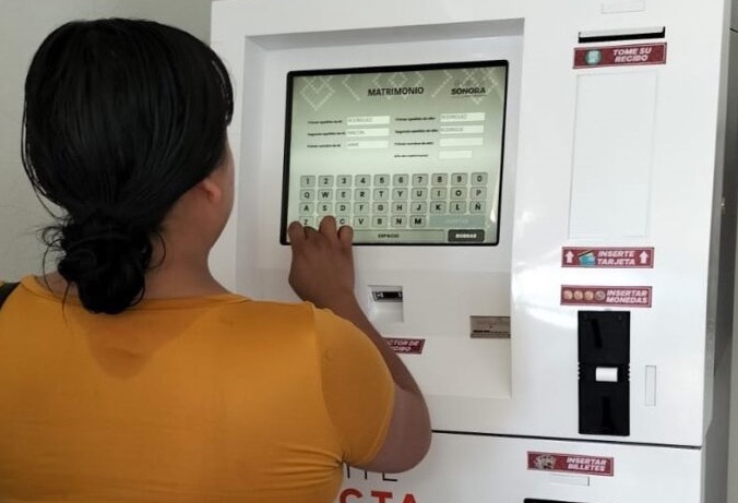 Cuenta Desom con cajero automático del Registro Civil